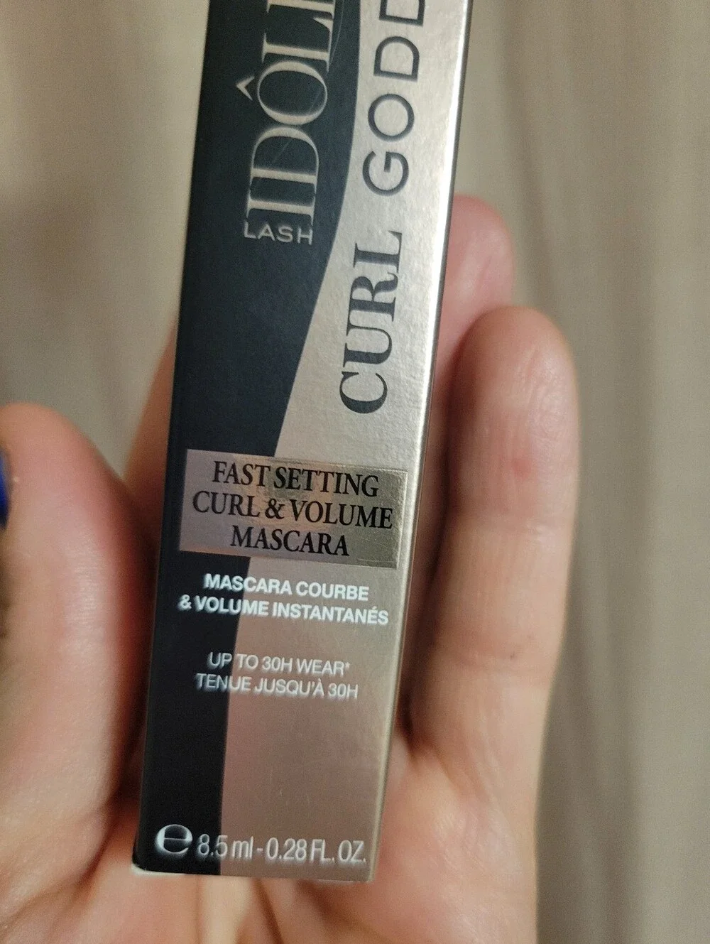 Lancome IDOLE CURL GODDESS Black Divine Mascara